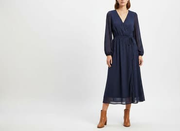 sukienki maxi na wesele niebieska: H&M, Sukienka damska, rozmiar S — 6