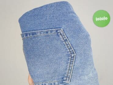 spódniczka dżinsowe z wysokim stanem: Spódnica damska, rozmiar L — 6