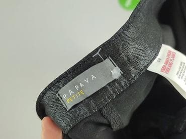 joggery: Papaya, Spodnie materiałowe damskie, rozmiar XL — 5