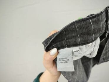 Ubrania damskie: Spodnie materiałowe damskie, L — 4