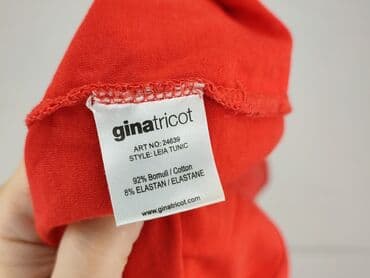 sukienka czerwona obcisła: Gina Tricot, Tunika damska, XS — 7