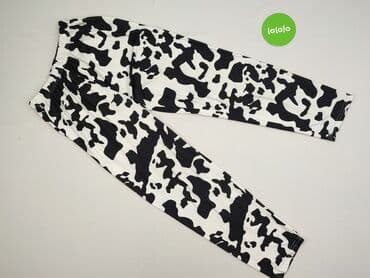 kamizelka w krowie łaty: Spodnie materiałowe damskie, rozmiar M — 2