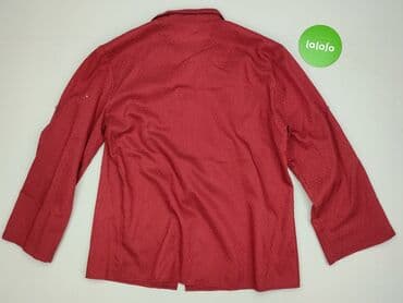 czerwona bluzki wieczorowe: Koszula damska, rozmiar S — 4