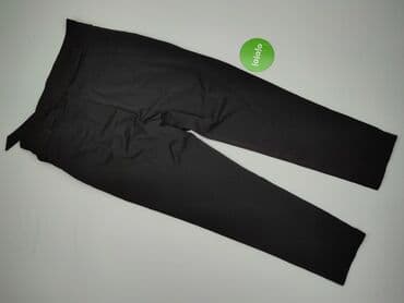 długie spodnie damskie dla wysokich: Spodnie materiałowe damskie, rozmiar L — 4