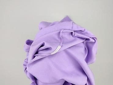 legginsy stringi: Damskie szerokie spodnie culotte – lawendowe - Krój: culotte, szeroka — 4