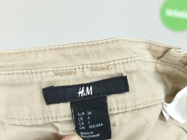 szorty damskie khaki: H&M, Szorty damskie, rozmiar S — 4