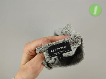 legginsy prążkowane reserved: Sweter damski, rozmiar L — 4