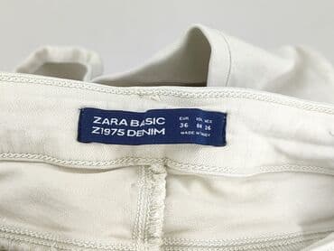 trampki slip on biale: Zara, Jeansy damskie, S — 4