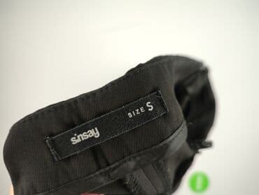 buty na koturnie sinsay: Sinsay, Spodnie materiałowe damskie, rozmiar S — 5