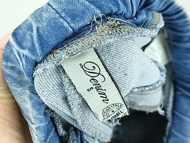 trampki biale nike: Denim, Spodnie dresowe damskie, rozmiar S — 4