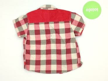 koszulka z dynia dla dziecka: Shirt 1.5-2 years, condition - Perfect, pattern - Cell, color - Red — 3