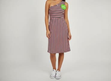 biała sukienka dzianinowa zara: Zara, Sukienka damska, rozmiar S — 6