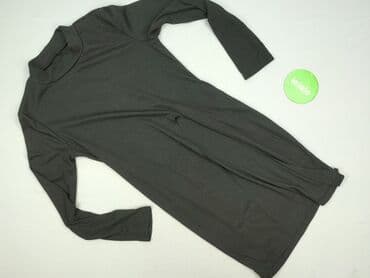 sukienka ogrodniczka czarna: Sukienka damska, rozmiar XL — 2