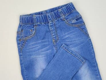 podkoszulki dla niemowląt: Spodnie jeansowe, 4-5 lat, 110, stan - Bardzo dobry — 1
