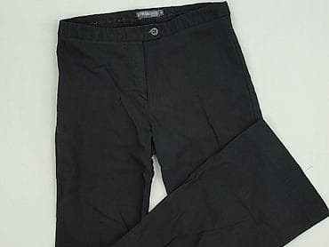 szeroki pas: Review, Spodnie materiałowe damskie, rozmiar S — 1