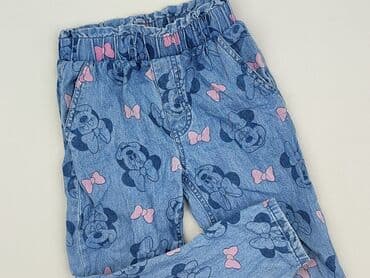 Spodnie jeansowe, Disney, 4-5 lat, 104/110, stan - Bardzo dobry
