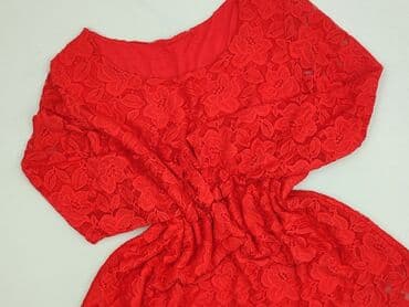 czerwone bluzki koronkowe: Bluzka damska, rozmiar L — 1