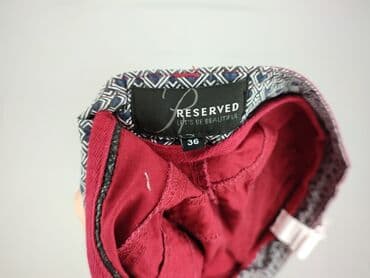 czerwone spodnie reserved: Reserved, Spodnie materiałowe damskie, S — 4