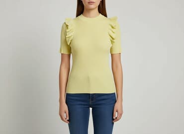 bluzki prazkowane: H&M, T-shirt damski, rozmiar S — 7