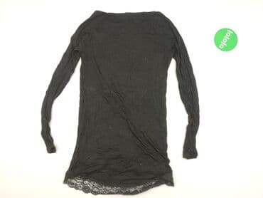 czarne t shirty basic: Benetton, Sukienka damska, rozmiar S — 3