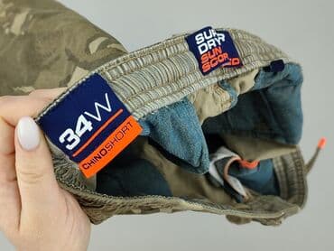 spodnie dla grubych: Superdry, Szorty dla mężczyzn, L — 4