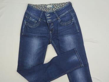 jeansy plus size wysoki stan: Miaoni, Jeansy damskie, rozmiar M — 1