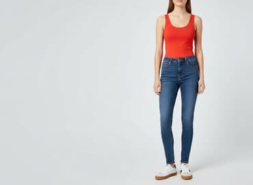 bluzki basic długi rękaw: H&M, T-shirt damski, rozmiar S — 6