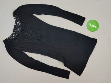 top z piórami czarny: Papillon, Bluzka damska, One size — 3