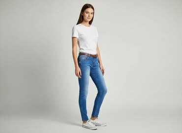 buty sailor moon: Jeansy damskie, rozmiar XS — 7