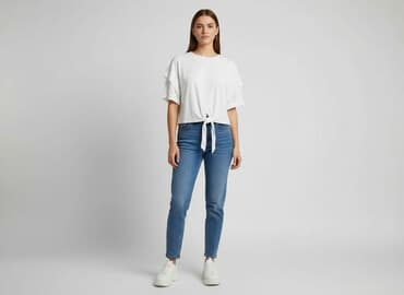 t shirty oversize bershka: Bershka, T-shirt damski, rozmiar S — 1