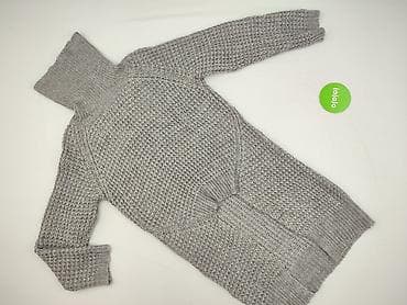 szary sweter: Tunika damska, rozmiar XL — 2