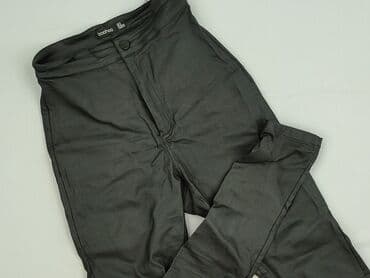 legginsy woskowane push up: Boohoo, Spodnie materiałowe damskie, rozmiar S — 1