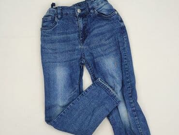 kombinezon narciarski dla dzieci 128: Spodnie jeansowe, Little kids, 7 lat, 122, stan - Idealny — 1