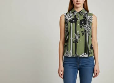 koszula hawajska c a: George, Bluzka damska, rozmiar S — 7