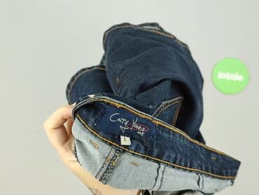 spódniczka dżinsowe z wysokim stanem: Spódnica damska, rozmiar L — 6