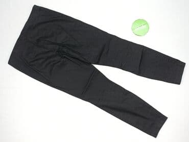 legginsy damskie plus size: H&M, Spodnie materiałowe damskie, rozmiar L — 3