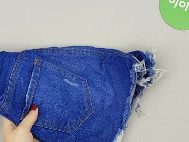 krótkie spodenki dżinsowe z wysokim stanem: Denim Co, Szorty damskie, rozmiar XS — 5