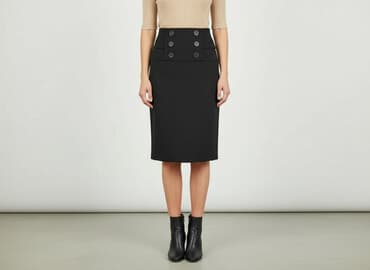 spódnica z eko skóry reserved: Echo, Spódnica damska, rozmiar S — 6