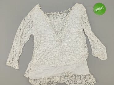 ażurowa bluzka na szydełku schemat: Bluzka damska, rozmiar S — 4