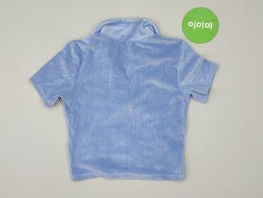 welurowa koszulka: Sinsay, Damska koszulka polo, rozmiar XS — 4