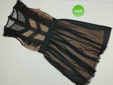 sukienka dwuwarstwowa z tiulem: Sukienka damska, S — 2