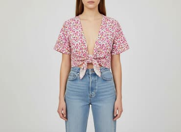 cropp bluzki z krótkim rękawem: FB Sister, T-shirt damski, rozmiar M — 7