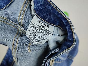 markowe dzinsy: Jeansy damskie, rozmiar L — 5