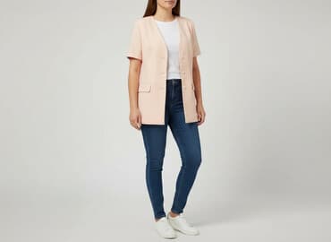 koszulka pod marynarkę damska: Marynarka damska, rozmiar XL — 6