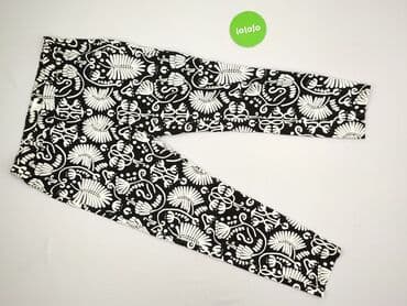 woskowane spodnie z wysokim stanem h m: H&M, Брюки жіночі, розмір L — 3