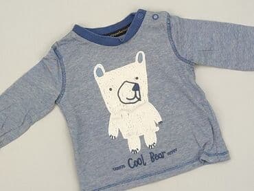 koszule czerwone: Sweatshirt, F&F, 6-9 months, condition - Good — 1