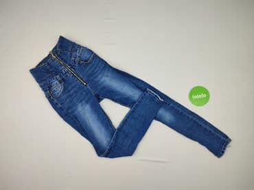 woskowane legginsy z wysokim stanem zara: M.Sara, Jeansy damskie, rozmiar XS — 2