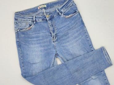 jeansy straight stradivarius: M.Sara, Jeansy damskie, S — 1