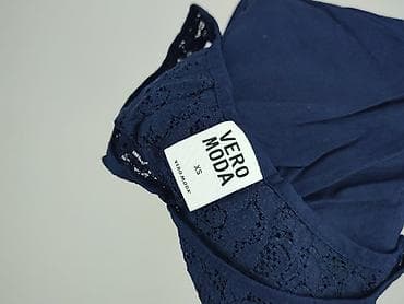 azurowy: Vero Moda, Bluzka damska, rozmiar XS — 4