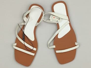 lasocki sandaly biale: Reserved, Sandały damskie, rozmiar 38 — 1